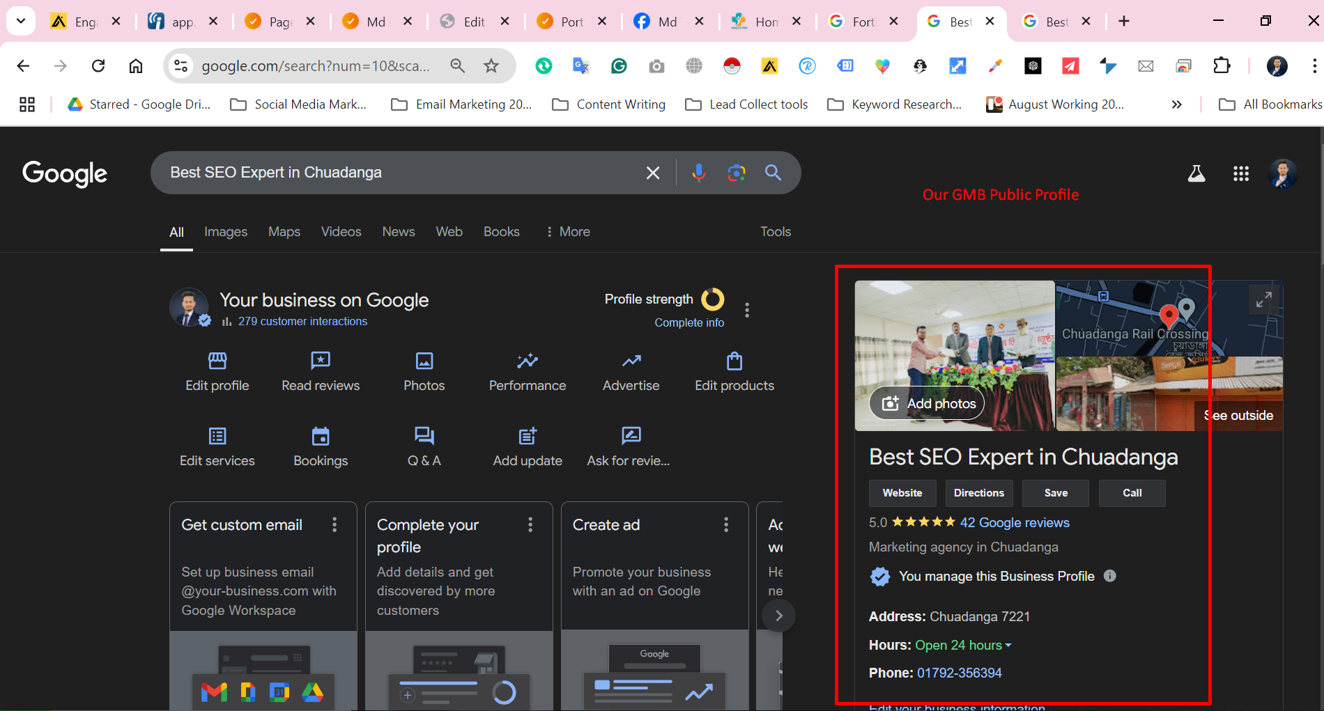 Screenshot_1 Google My Business Profile Setup